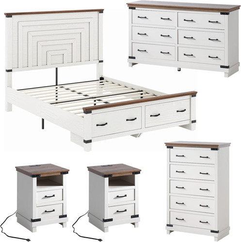Pieces farmhouse wood - 5,